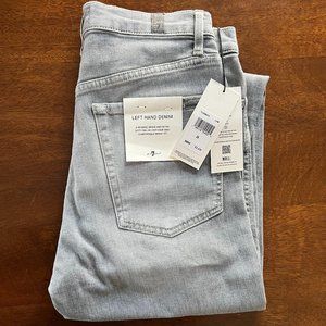 7 For All Mankind Jeans, Grey, Size 28